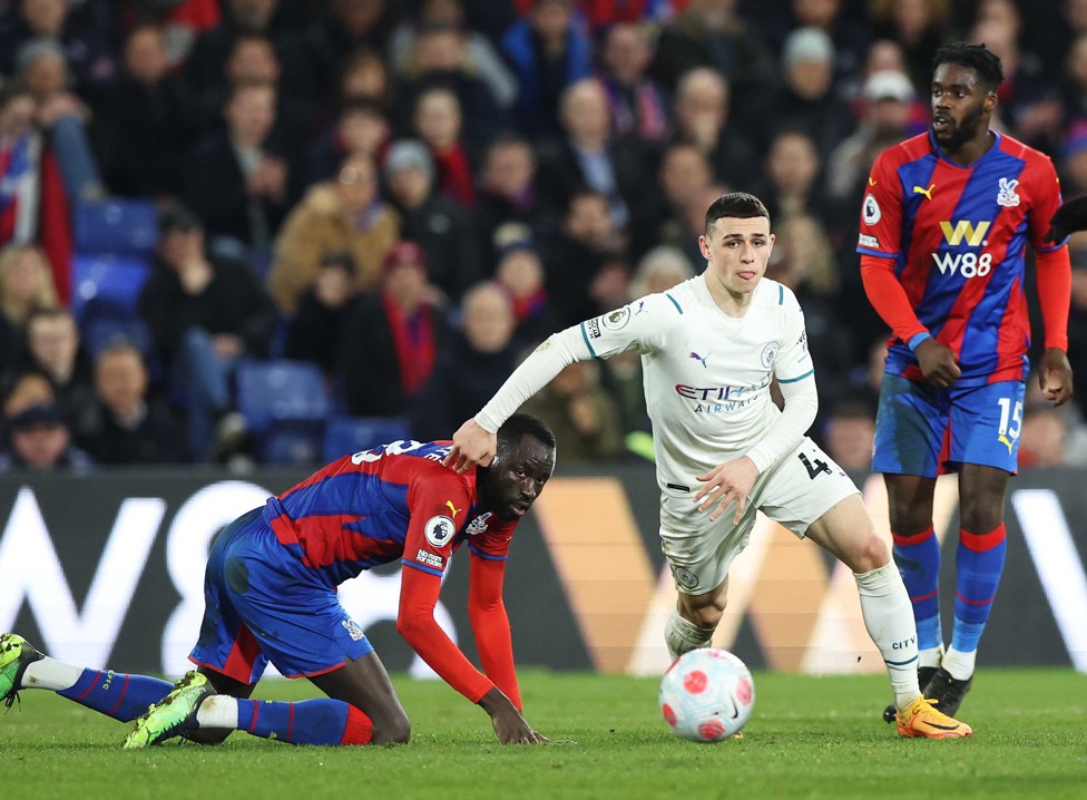 UM PONTO FUNDAMENTAL : Na temporada passada, 0 a 0 no Selhurst Park. Um ponto que fez a diferença no título ao final da temporada, quando o City terminou com 93 pontos e o Liverpool com 92.