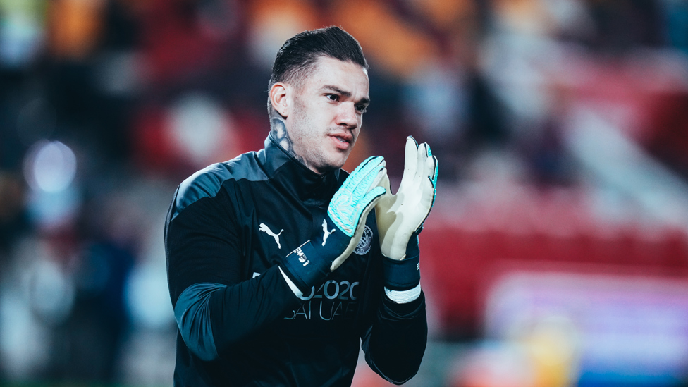 MAN BETWEEN THE STICKS : Will Ederson close out the year with a clean sheet? 