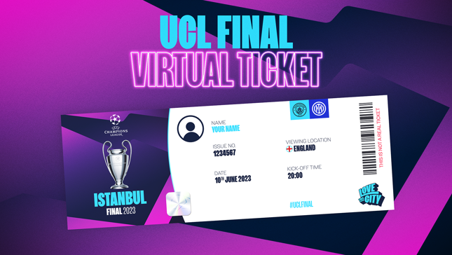 Download your virtual UCL Final ticket