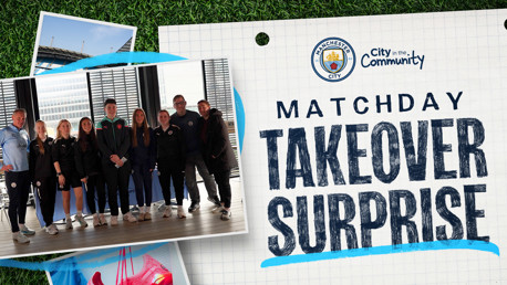 Andrée Jeglertz's makes City in the Community surprise ahead of community matchday