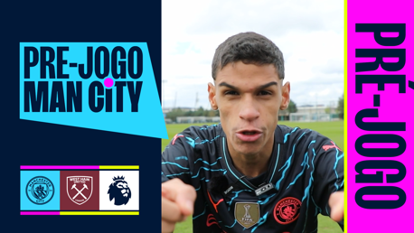 Cortes do Pré-Jogo: Luva de Pedreiro visita o CT do City