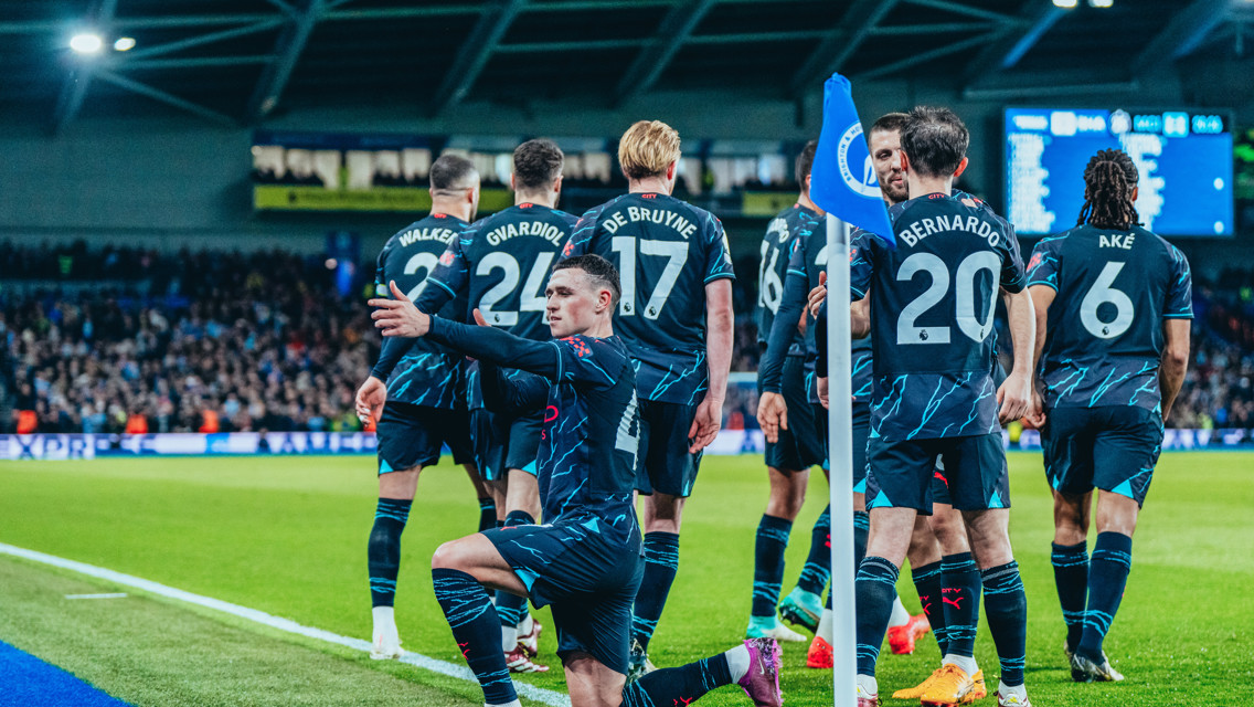Goleada contra o Brighton em 2023/24 