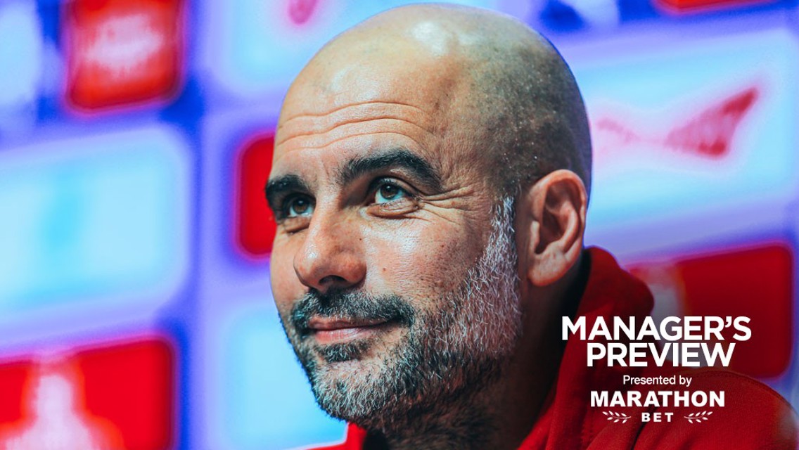 PRE-MATCH: Pep Guardiola addresses the media ahead City's game against Fulham.