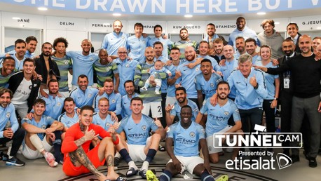 City v Huddersfield: Tunnel Cam