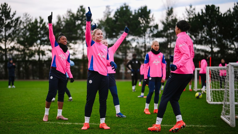 OUR BALL : The girls appeal a decision