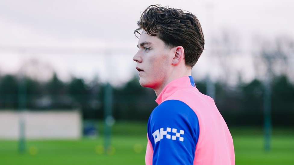 WELCOME BACK: Sverre Nypan returned to training after being on loan with Middlesbrough