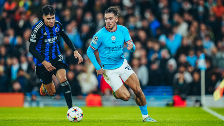GALLOPING GREALISH: On the charge.