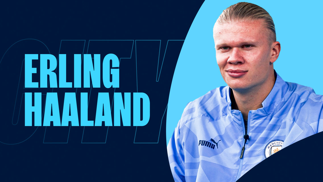 Haaland: I am lucky to play in such a good team