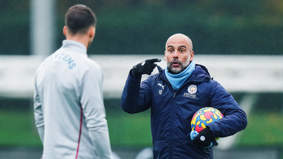 PEP TALK : The boss shares his wisdom