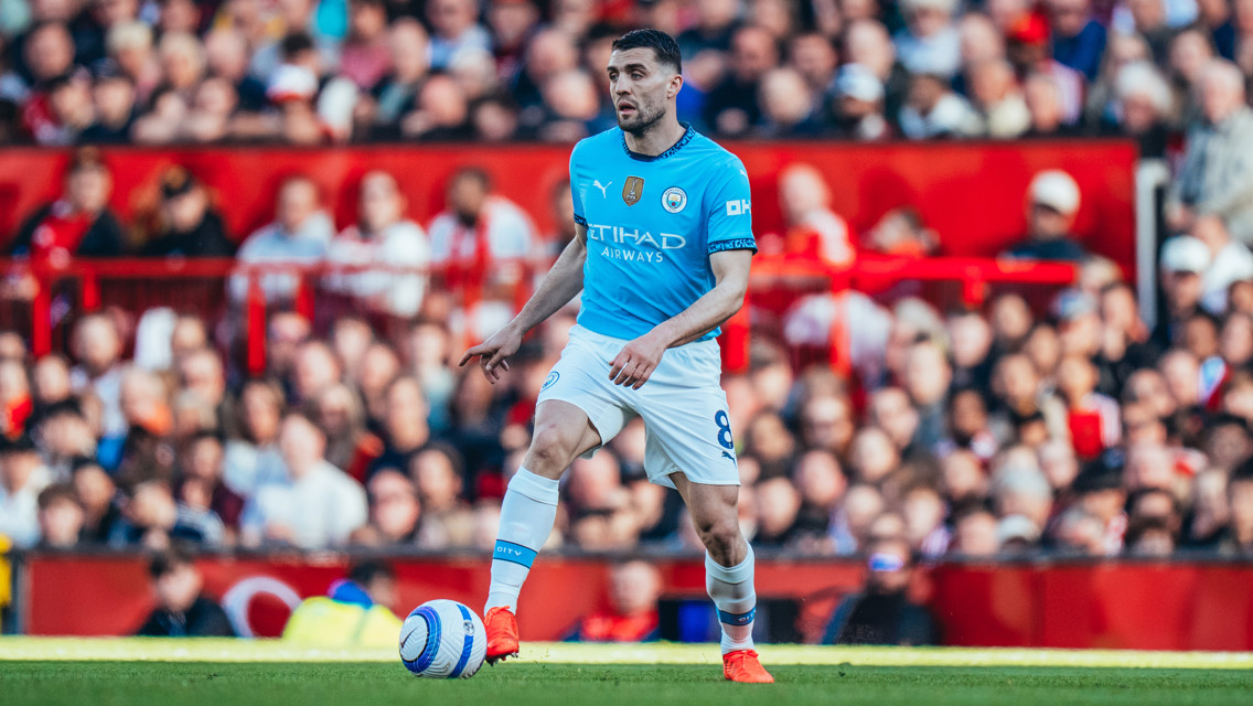 MIDFIELD MAESTRO MATEO: Kovacic on the ball.