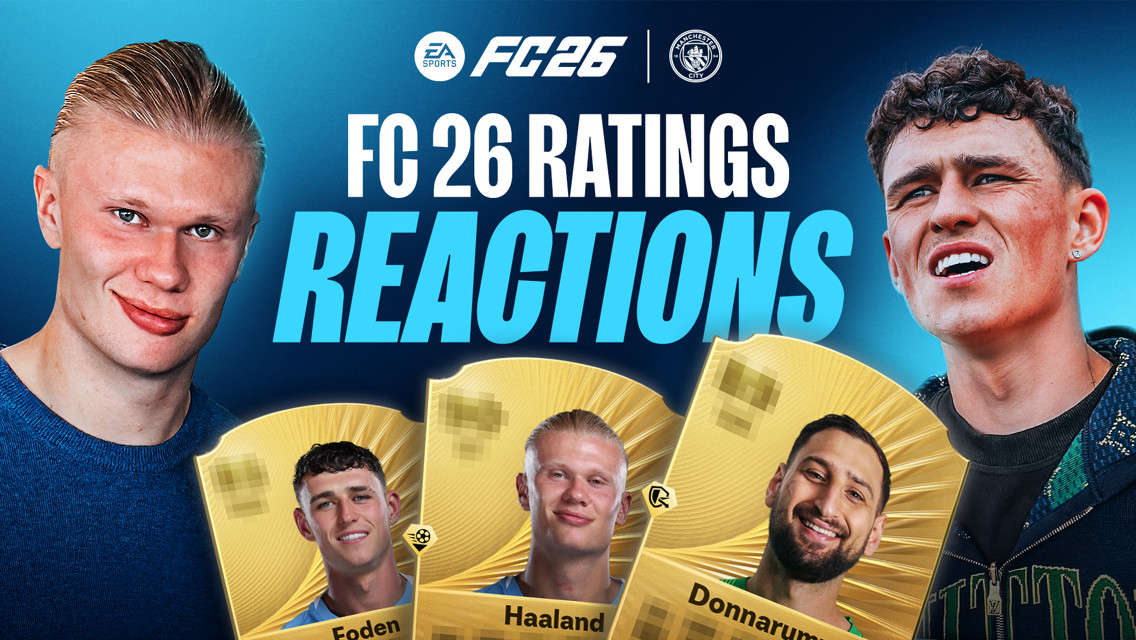 Watch: City players react to FC 26 ratings! 