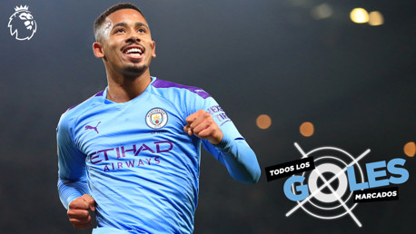 Gabriel Jesus: todos los goles