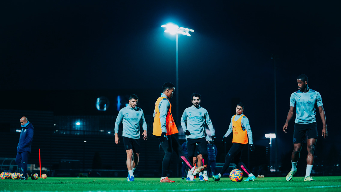 Training: Under the lights at the CFA