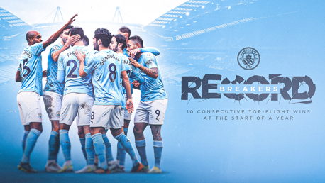 City set another English top-flight record