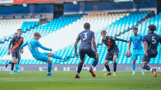 Palmer's left-footed curler opened the scoring.