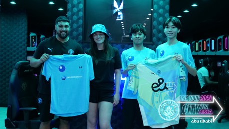 City eSports play Blue United on the Asia Tour 2023