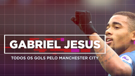 Gabriel Jesus todos os gols pelo City