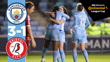 Conti Cup highlights: City 3-1 Bristol