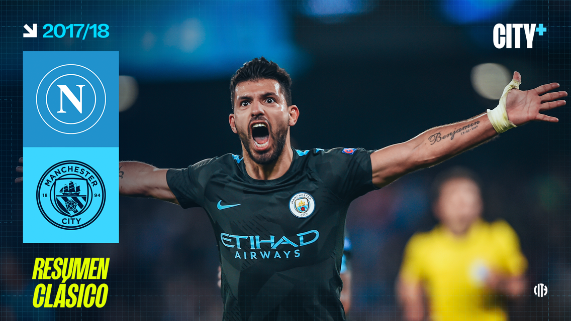 Napoli 2-4 City: resumen clásico