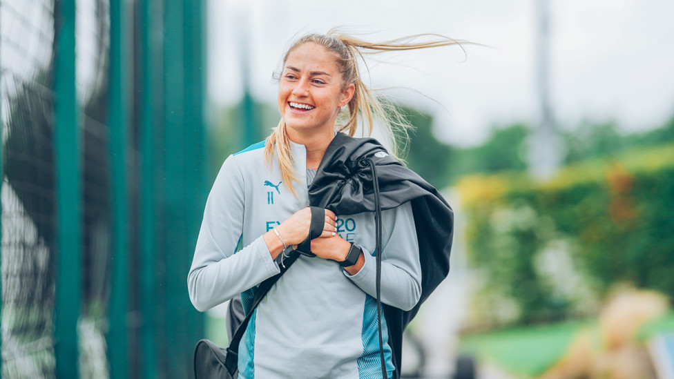 GOLDEN GIRL : Olympic gold medallist Janine Beckie is always a positive influence
