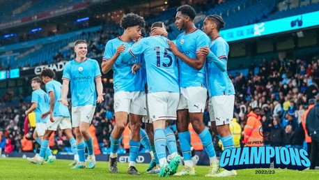 Oboavwoduo brace fires City to historic third straight Under-18 Premier League National title