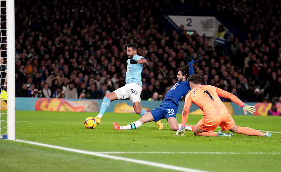 TRÊS PONTOS : Gol de Mahrez garantiu importante vitória no primeiro turno.