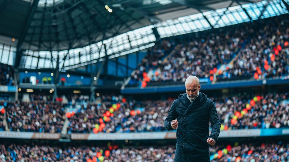 FISTPUMP : Pep reacts to Marmoush's goal