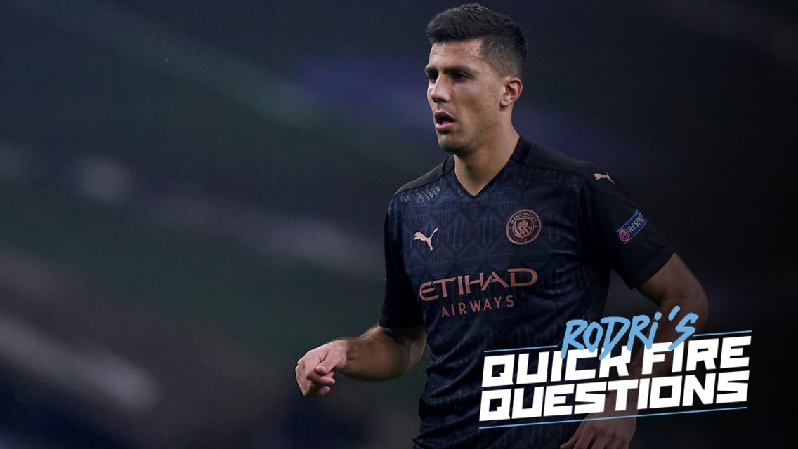 Rodri: Quickfire questions