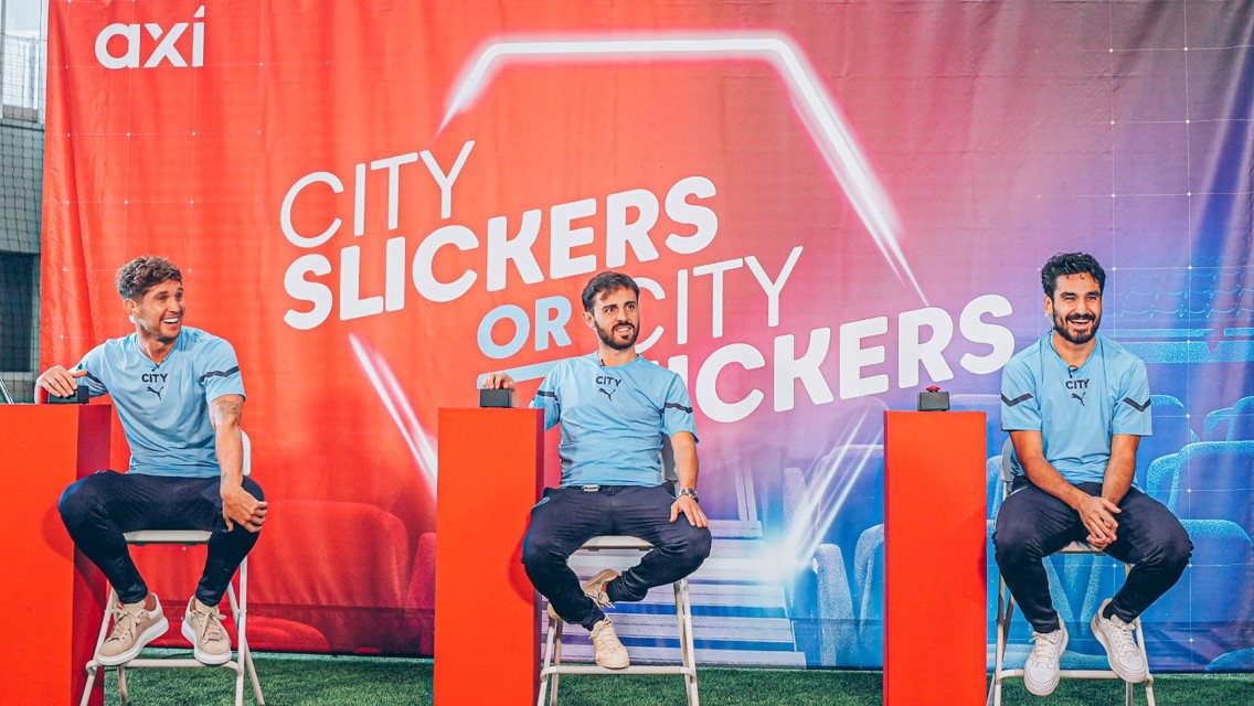 Gallery: Stones, Bernardo and Gundogan star in City Slickers or City Kickers!