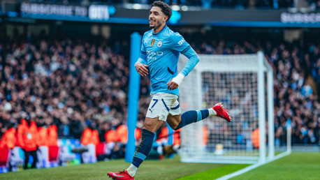 DOUBLE TROUBLE: Marmoush makes it two.