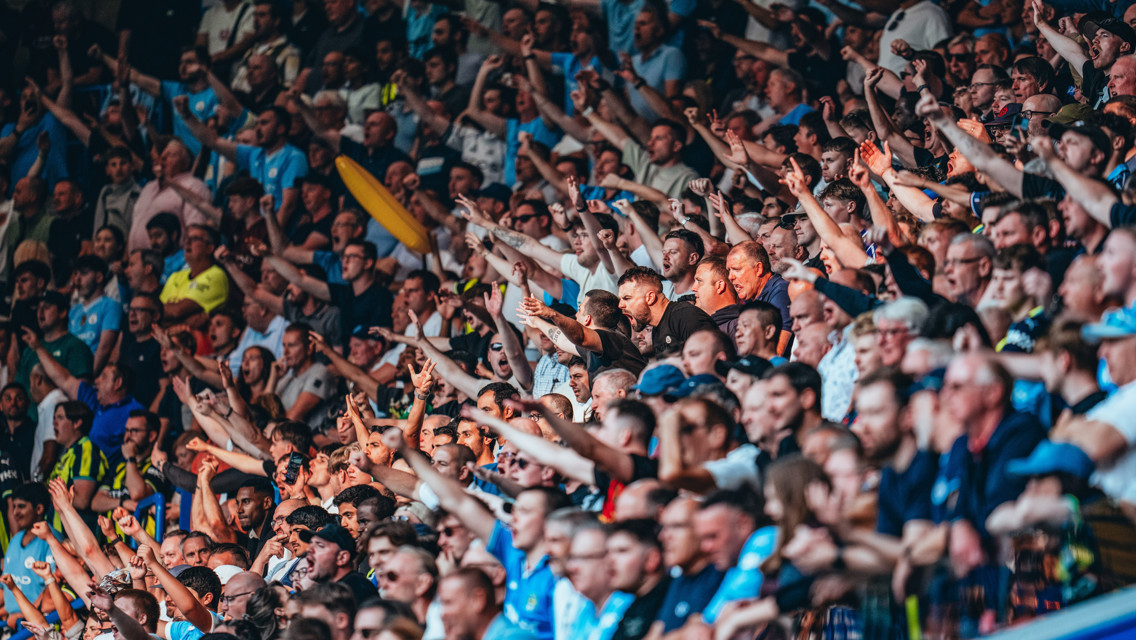 LOUD AND PROUD: Superb support!