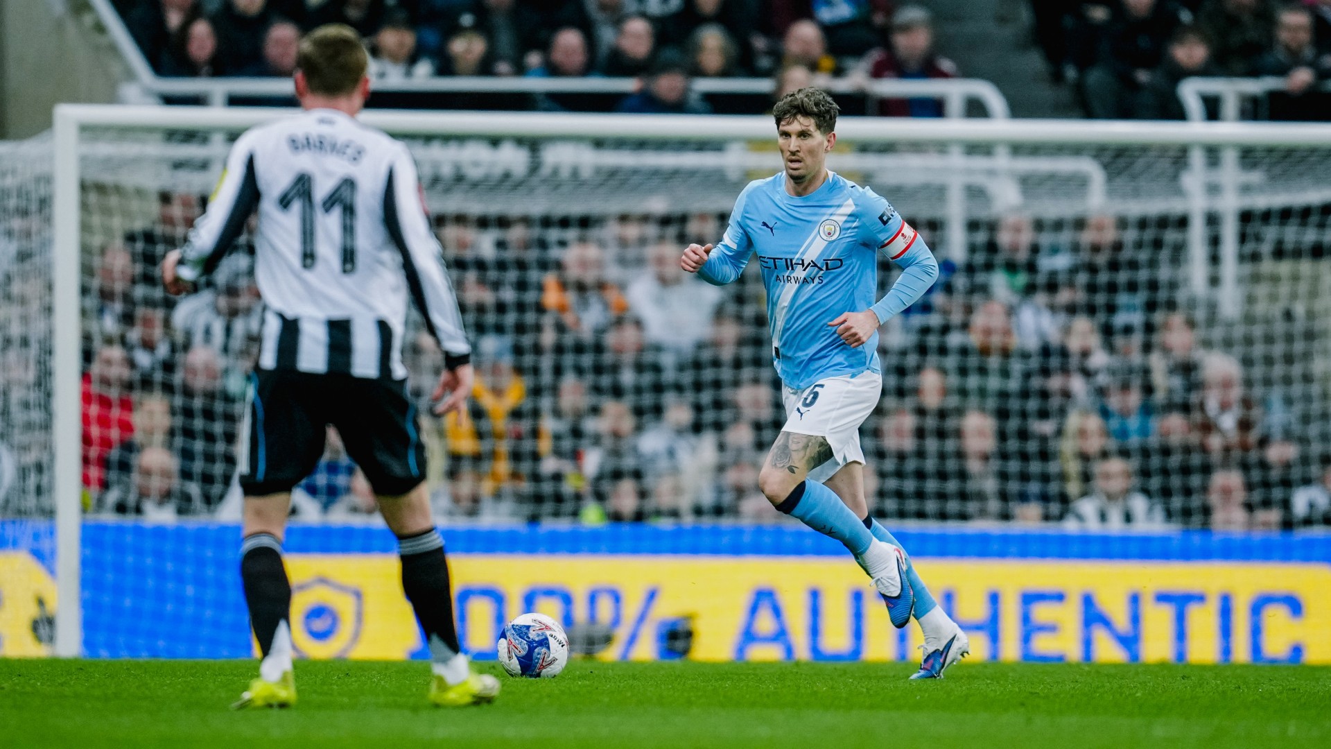 LEADING MAN: Skipper John Stones seeks to get City motoring.