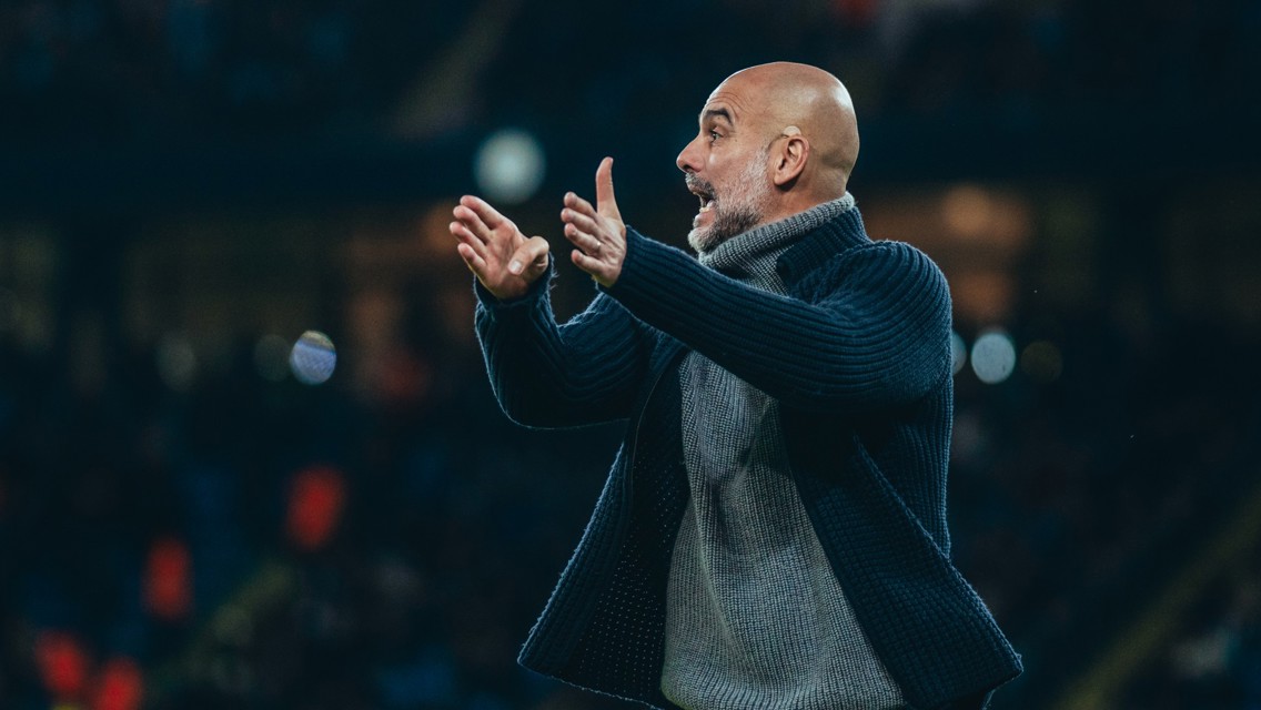 City need to move past Palace draw quickly, says Guardiola