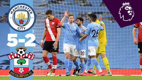 City 5-2 Southampton: resumen breve