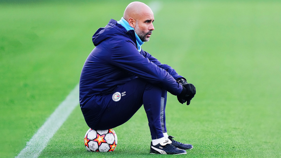 EURO VISION: Pep sets his sights on Wednesday's key clash with Club Brugge