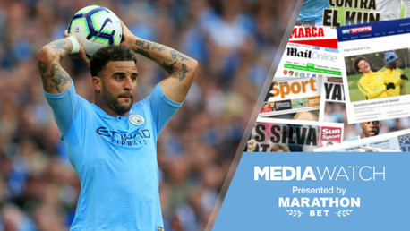 LION HEART: Kyle Walker is set to figure for England against Spain on Saturday night