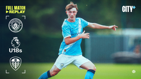 Full-match replay: City v Leeds United - Under-18 Premier League North