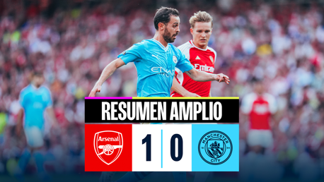 Arsenal 1-0 City: resumen amplio