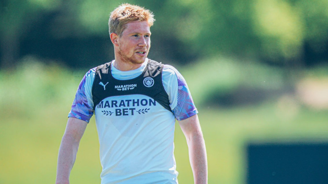 Let the sun shine: Wednesday training