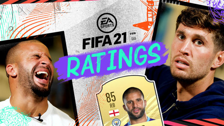 Walker et Stones jouent aux devinettes FIFA21