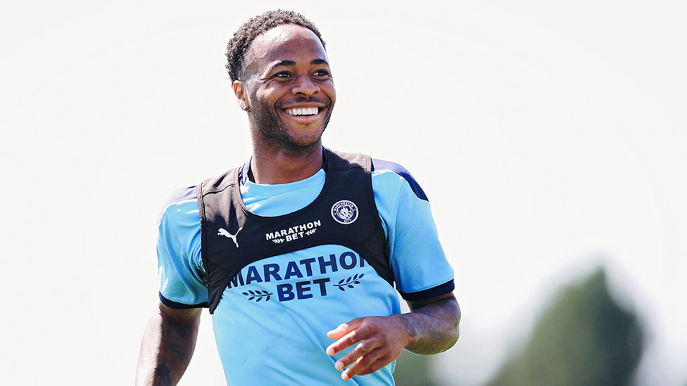 RAZZZ : Raheem Sterling menantikan penampilan hebatnya