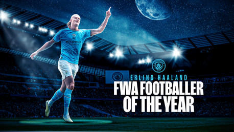 Haaland remporte le prix du footballeur de l'année FWA ! 