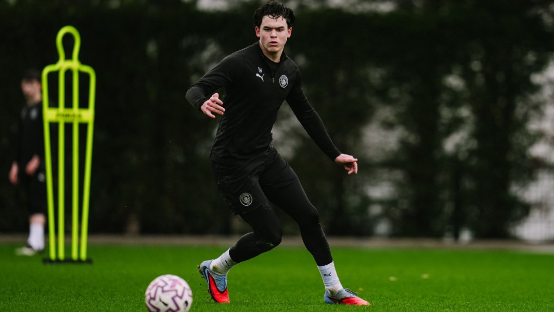 U18s training: Working towards Wolves