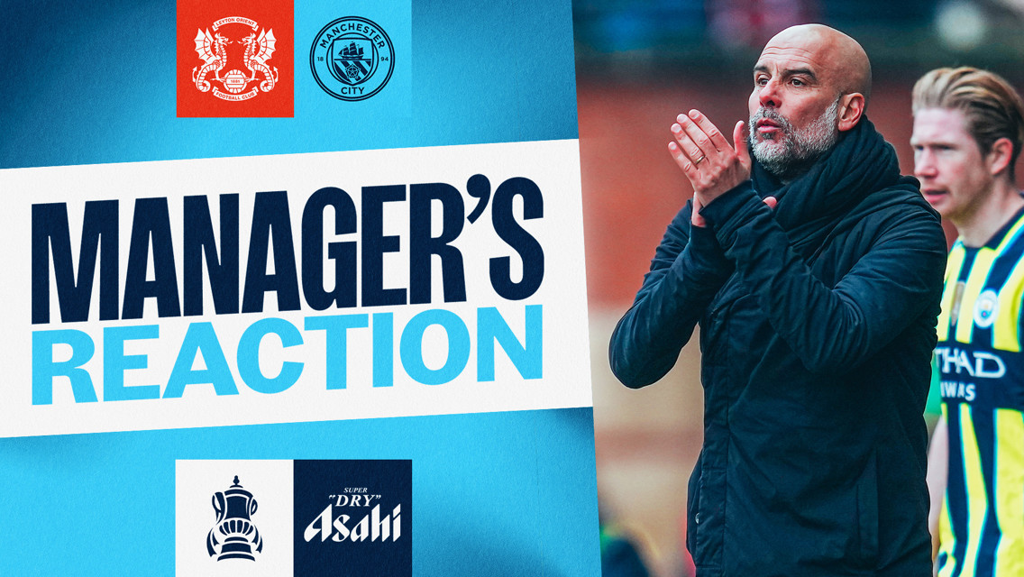 Pep hails City's FA Cup fighting spirit