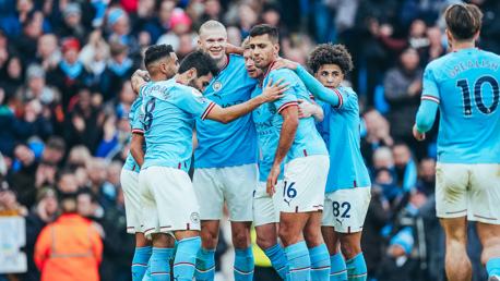 Stones 'proud' of City after Wolves display