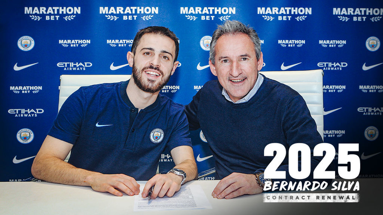 2025: Bernardo Silva has signed a new Manchester City contract