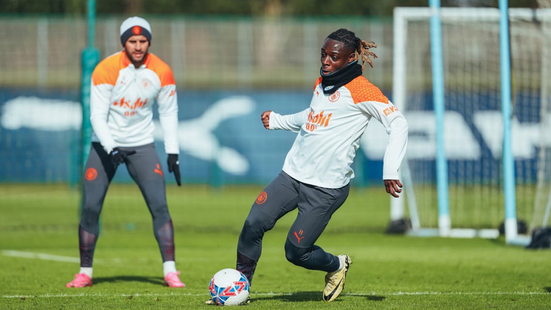Training: FA Cup action on the horizon