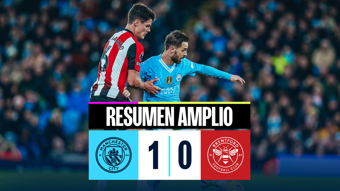 City 1-0 Brentford: resumen amplio