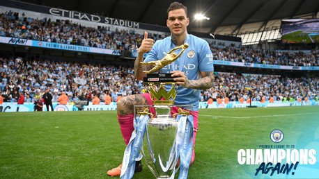Champions in focus: Ederson