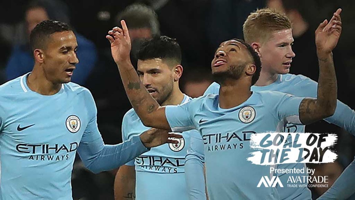 GOAL OF THE DAY: Raheem Sterling v Newcastle.
